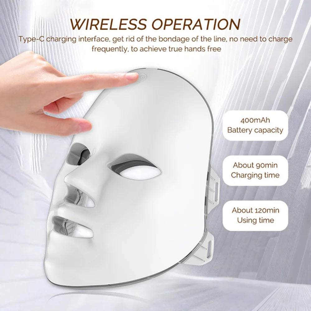 Red Light Therapy Face Mask