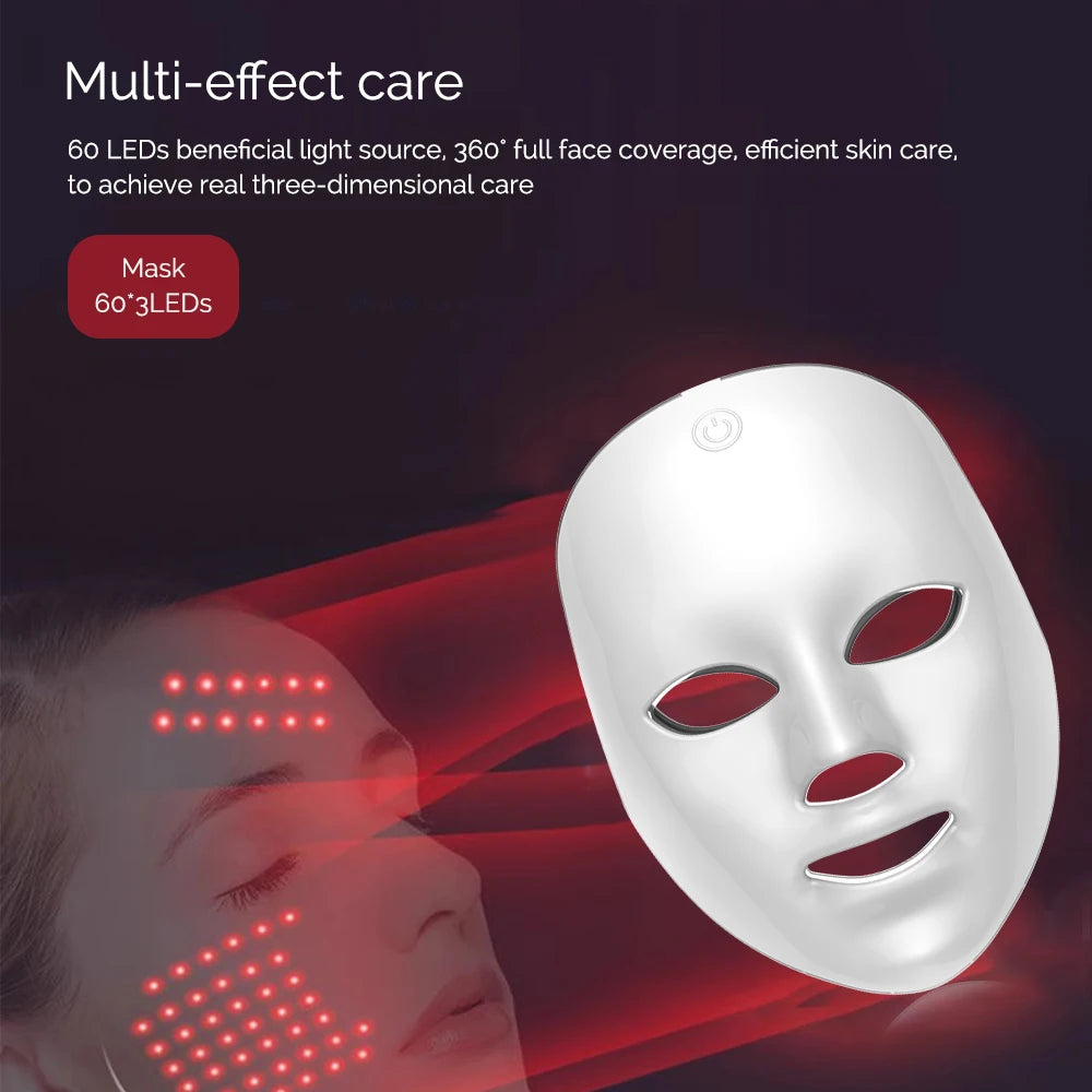 Red Light Therapy Face Mask